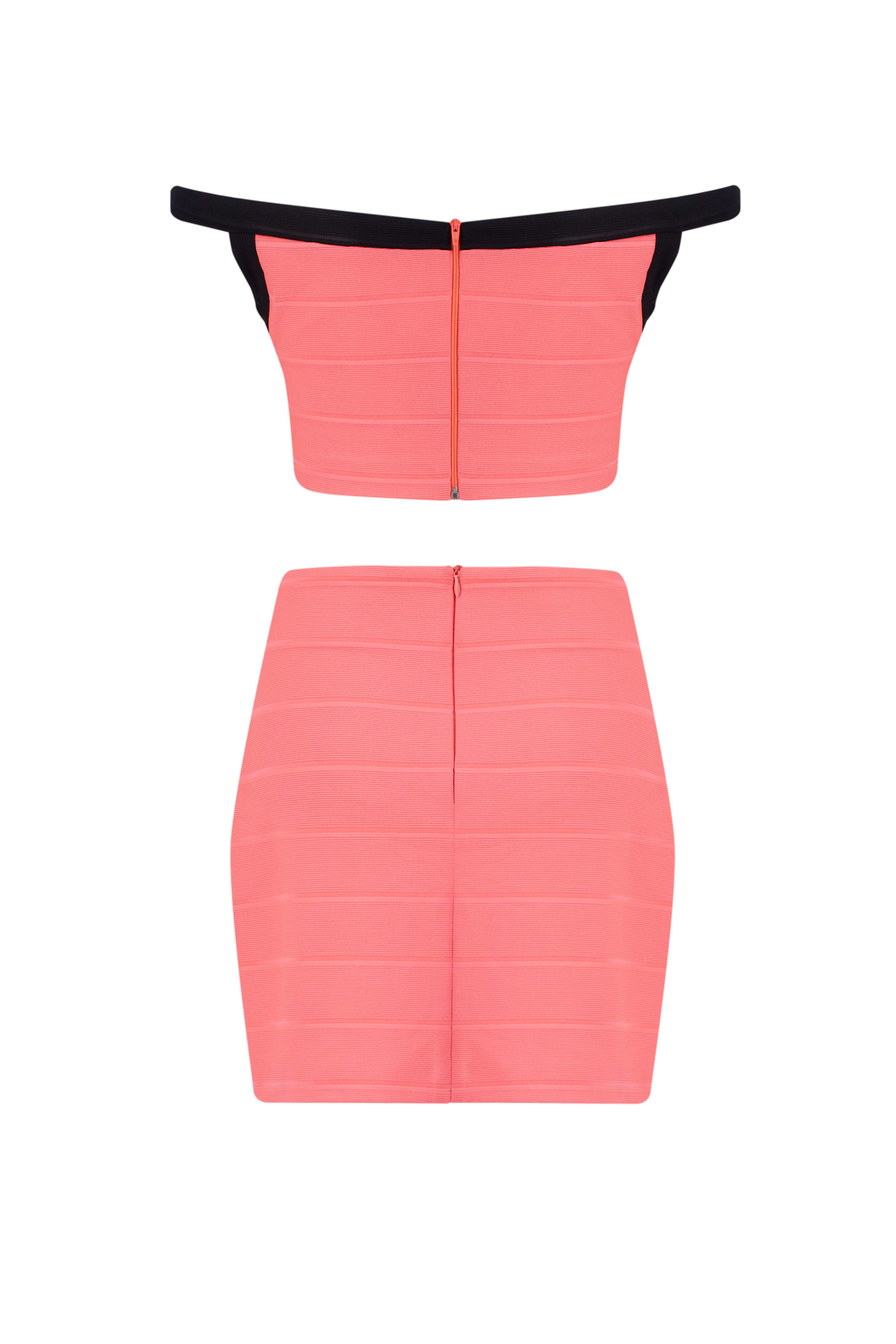 Razzle Dazzle Bandage Bustier & Skirt | Huldras